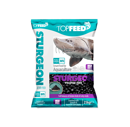 خوراک ماهیان خاویاری